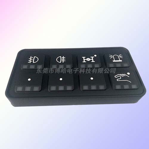 重型機械設(shè)備硅膠按鍵