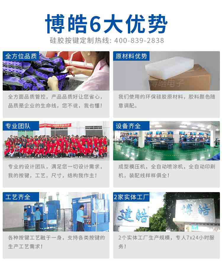 硅膠按鍵供應商