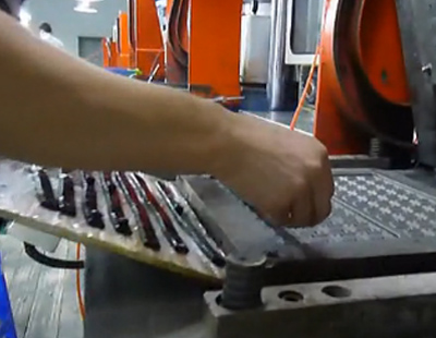 汽車車窗控制器P+R按鍵生產加工視頻