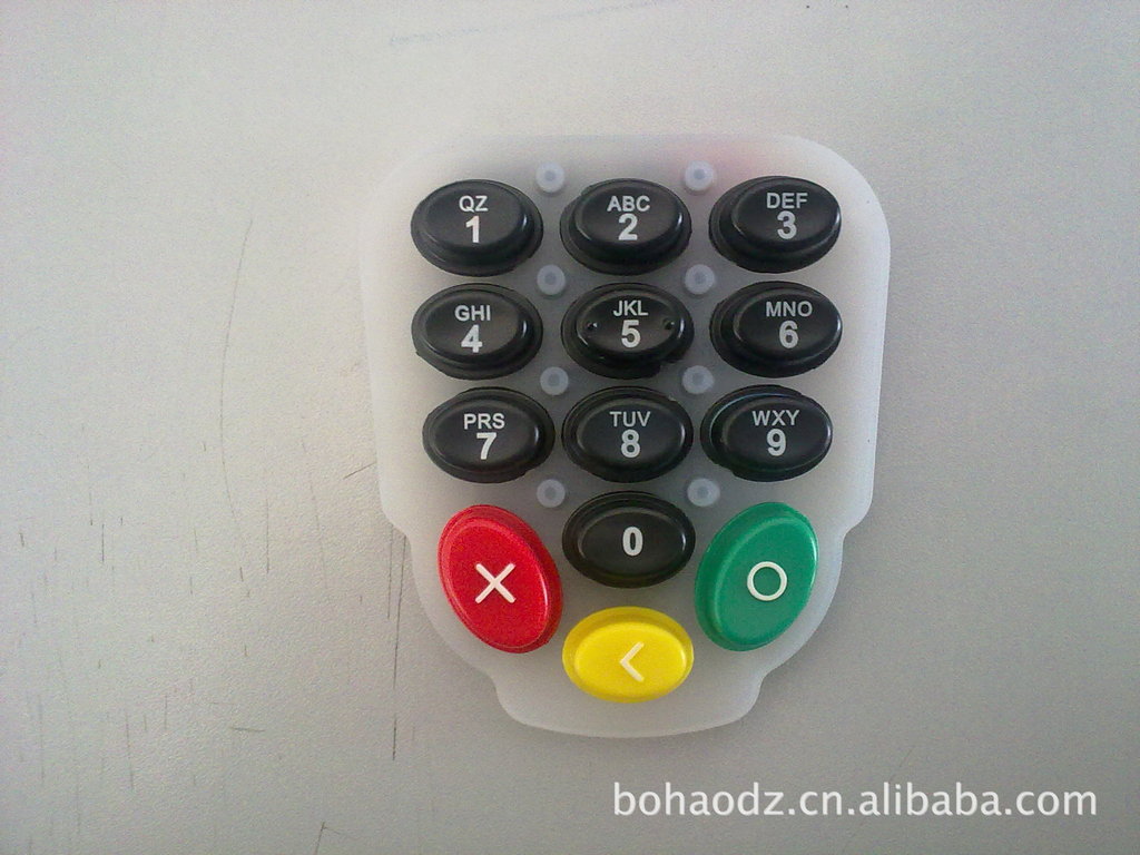 密碼器按鍵供應|銀行密碼器按鍵pos機按鍵|硅膠制品按鍵