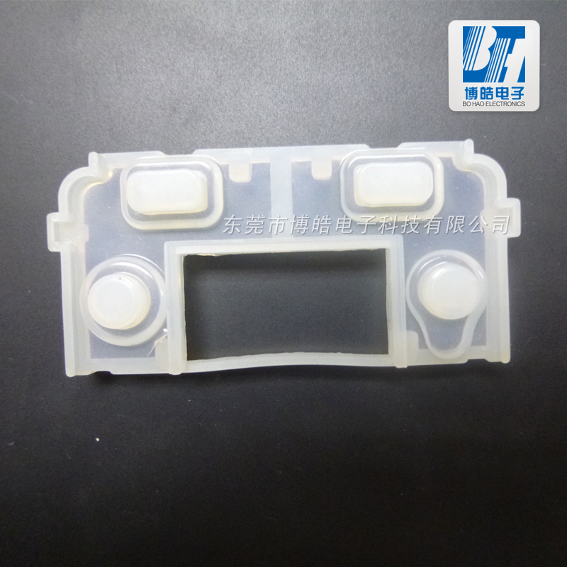 手感好的內襯硅膠按鍵用于手持儀器