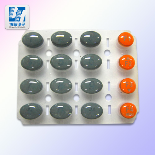 博皓空心絲印滴膠按鍵具有耐摩擦防老化特性