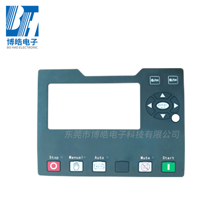 量大量小都可以定制水泵機組控制模塊專用硅膠面板