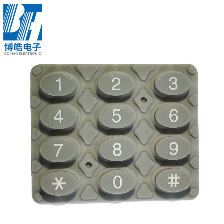 廠家定制電子門鎖硅膠按鍵 安防設備按鍵 柜子門鎖按鍵
