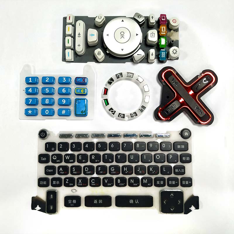 開(kāi)模定制P+R按鍵 所有工藝均在廠內(nèi)